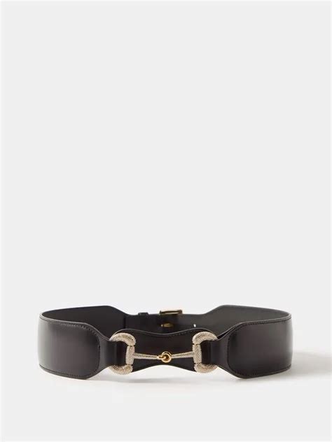 gucci horsebit crystal|gucci horse bit belt.